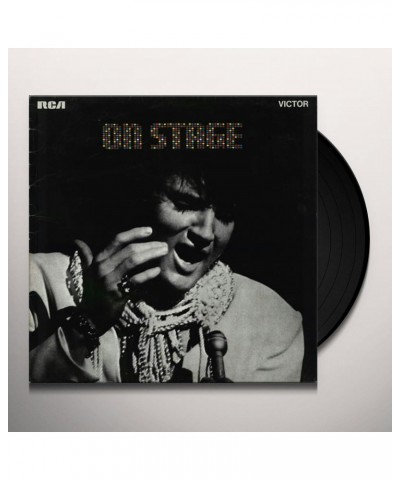 Elvis Presley On Stage Vinyl Record $12.48 Vinyl