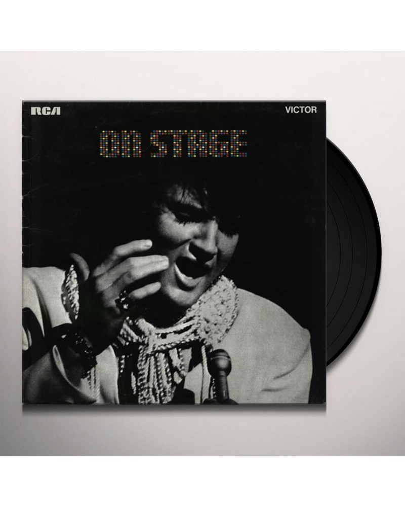 Elvis Presley On Stage Vinyl Record $12.48 Vinyl