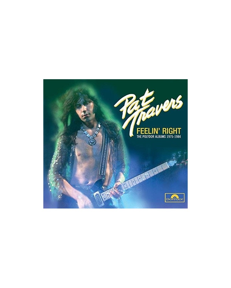 Pat Travers FEELIN' RIGHT CD $12.25 CD