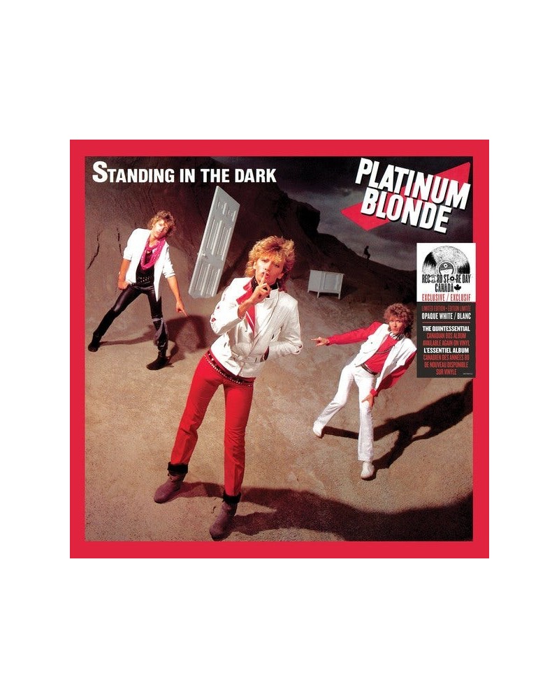 Platinum Blonde Standing In The Dark Vinyl Record $15.48 Vinyl