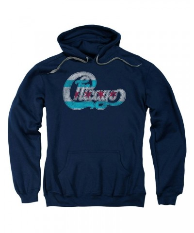 Chicago Hoodie | FLAG LOGO Pull-Over Sweatshirt $14.70 Sweatshirts