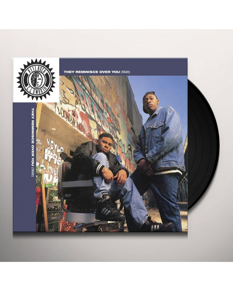 Pete Rock CL Smooth T.R.O.Y. (THEY REMINISCE OVER YOU) STRAIGHTEN IT Vinyl Record $4.50 Vinyl