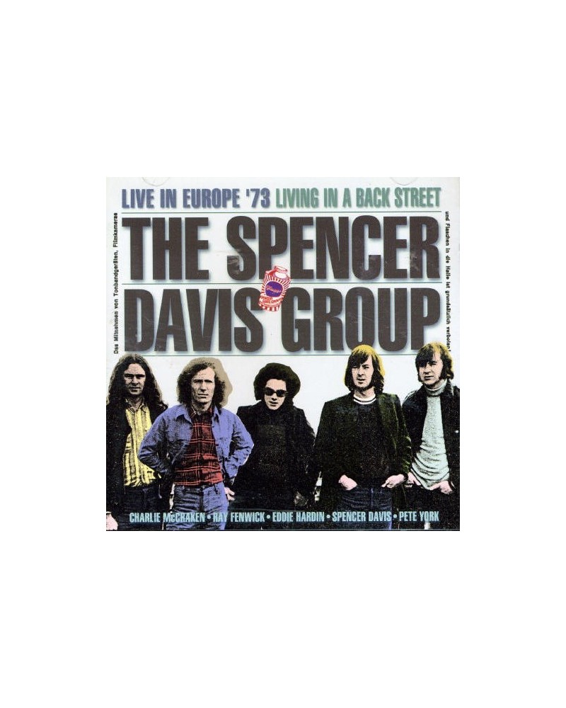 The Spencer Davis Group LIVE IN EUROPE CD $4.05 CD