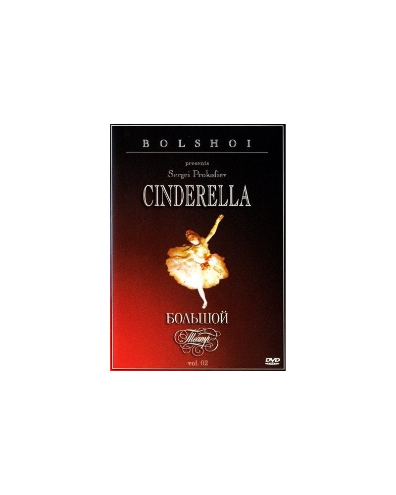 The Bolshoi CINDERELLA DVD $5.52 Videos