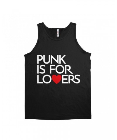 Music Life - Punk Music Life Unisex Tank Top | Punk Is For Lovers Music Life Shirt $11.23 Shirts