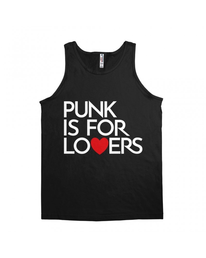 Music Life - Punk Music Life Unisex Tank Top | Punk Is For Lovers Music Life Shirt $11.23 Shirts