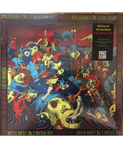 King Gizzard & The Lizard Wizard LIVE IN BRUSSELS '19 (FUZZ CLUB OFFICIAL BOOTLEG) (COLOURED VINYL) Vinyl Record $19.20 Vinyl